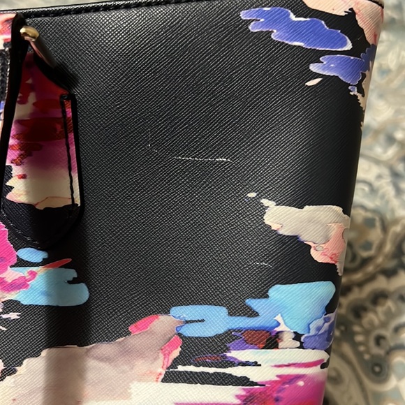 EEUC Kate Spade watercolor floral tote AND wallet - Picture 7 of 15